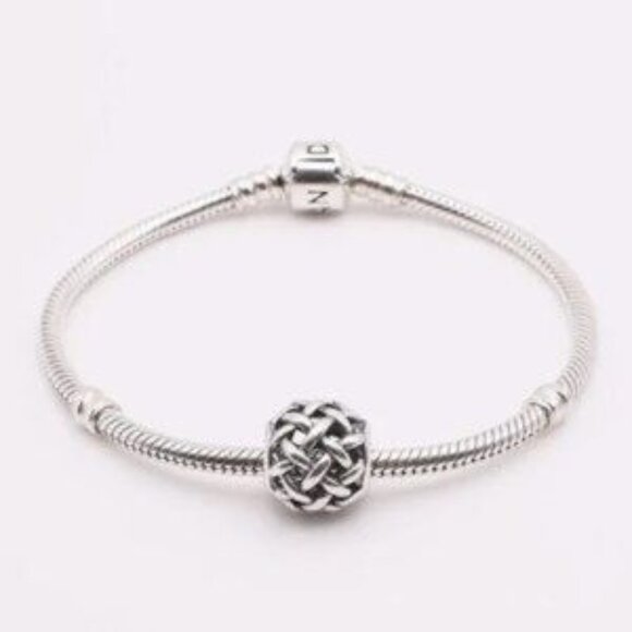 Authentic Pandora Forever Entwined Charm - Picture 2 of 5